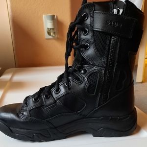 511 Brand Tactical 8" Black Boots EMS/FD/PD Men's 7W Women's 8.5W